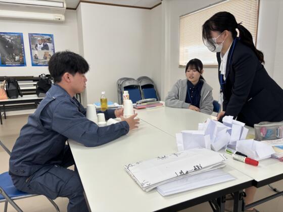 新入社員研修の様子