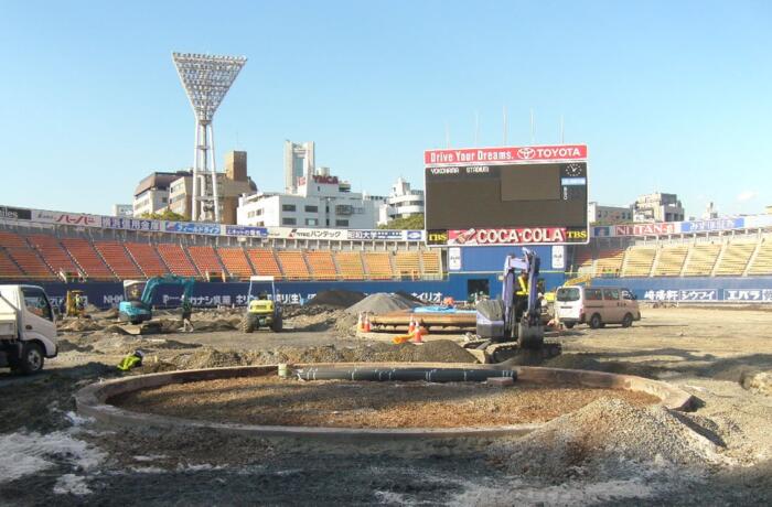 横浜スタジアム（2010年納品）