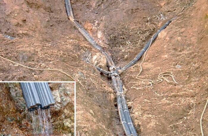 地域防災崖崩れ復旧工事（2005年納品）