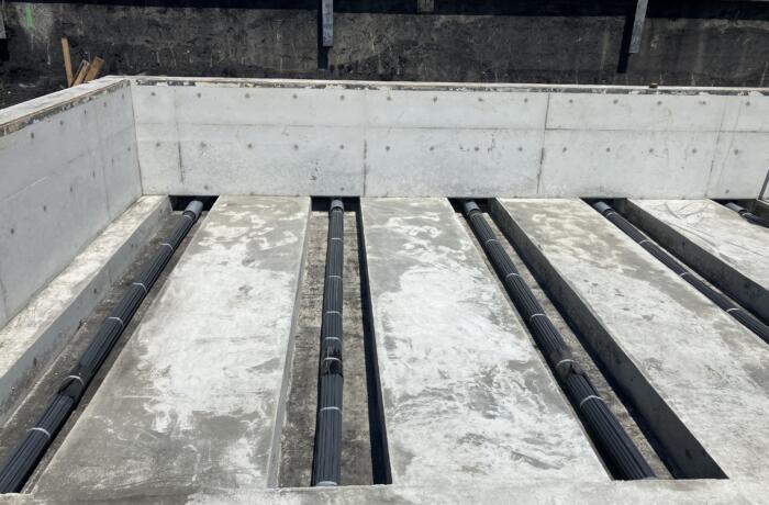 敦賀火力発電所泥土ピット（2025年納品）