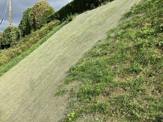 日の里９丁目法面復旧工事（2024年納品）