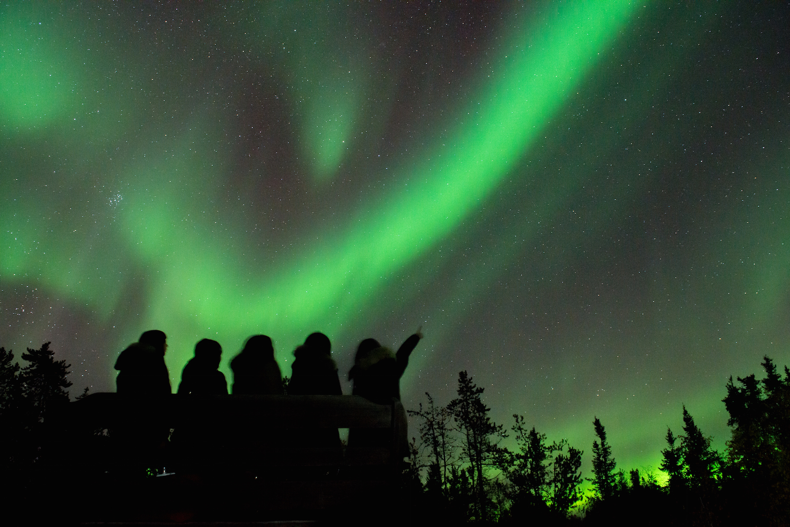 オーロラ　日本